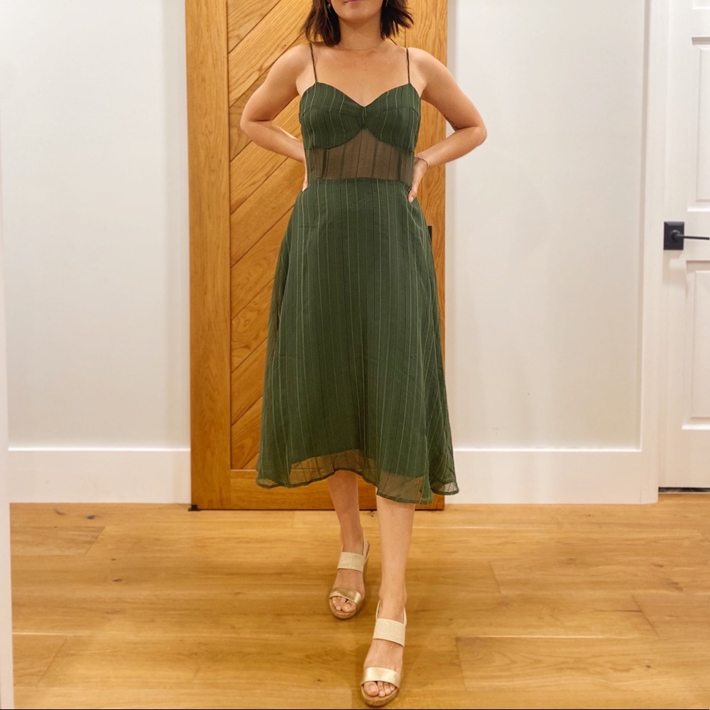 green midi